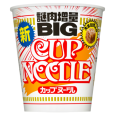 NISSIN 日清 CUP NOODLE 合味道 謎肉增量大杯麵 醬油風味 103g, 1入