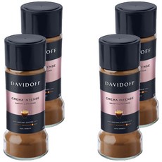 DAVIDOFF Crema濃郁阿拉比卡即溶咖啡粉, 1入, 4個