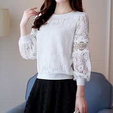 POPLARNC A字線條刺繡襯衫