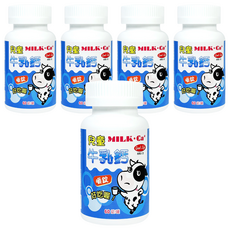 good Life 得意人生 兒童牛奶鈣嚼錠, 60顆, 5罐