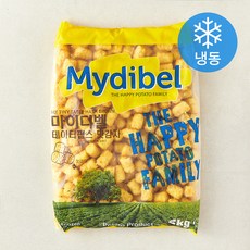 마이디벨 마이프로즌 테이터펍스 맛감자 (냉동), 2kg, 1개