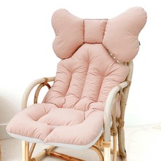 Malolotte 馬卡龍色系四季新生兒嬰兒推車內墊, 1個, 粉紅色