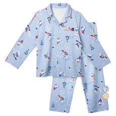 chummychummy HFC 蜜桃絨長袖睡衣 上衣 + 下著 套裝