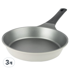 그린도어 인덕션 에스티나 IH 그레이 프라이팬, 3개, 24cm