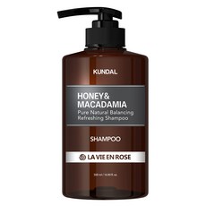 KUNDAL 昆黛爾 蜂蜜澳洲堅果香氛洗髮乳 La Vie En Rose, 500ml, 1瓶
