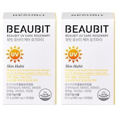 뷰빗 유브이 케어 로즈마리, 30정, 2개