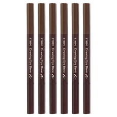 에뛰드하우스 드로잉 오토펜슬 아이브라우 NEW 0.25g, 6호 애쉬브라운, 6개