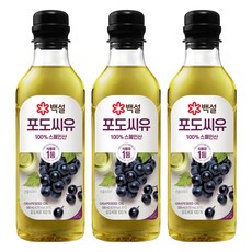 白雪葡萄籽油, 500ml, 3瓶