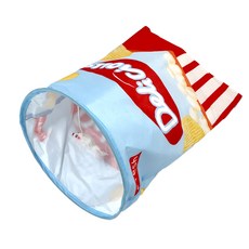 doongdoongpet 貓咪唰唰聲躲藏隧道洋芋片屋, 1個, 藍色