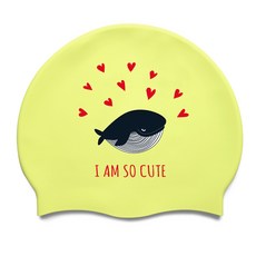 矽膠可愛鯨魚泳帽, 檸檬