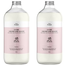 Dear Fennel 清新莓果持久香氛衣物柔軟精, 1L, 2個