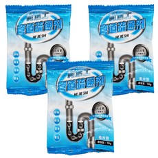 和潔士 管道養護疏通劑 款式隨機, 50g, 3包