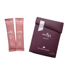 디자인농부 팥볶음가루 300g 스틱형/선식/팥가루, 20g, 15개