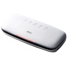 豪割達人 抽真空機 保鮮包裝封口 標準配備 主機 + 外接抽氣管 + 真空袋20 x 12cm 5個 + 25 x 20cm 5個 簡約白 QH-03