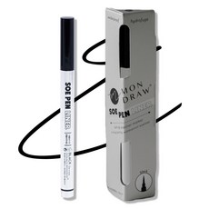 MONDRAW 液體刷眼線筆 1ml, 黑色, 1個
