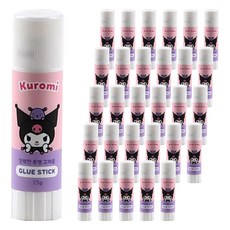 三麗鷗 酷洛米 粉色透明固體膠, 50個, 15g