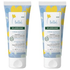 KLORANE 蔻蘿蘭 寶寶金盞花修護舒緩霜 40ml, 2瓶