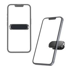 앤티스 포스 마그네틱 휴대폰 거치대 2종세트, 1세트, 블랙