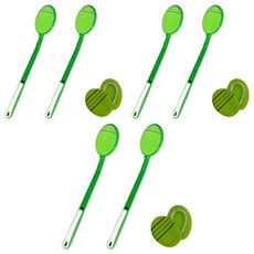 All about HANA 堅固身體搓背巾組, 6個, 1入, 混和色