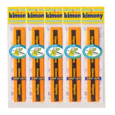 KIMONY 羽球握把布 KGT119, 橘色, 5個