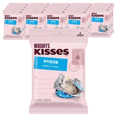 키세스 쿠키앤크림, 52g, 20개