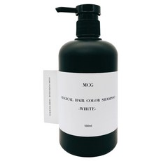 MCG 米璽聚 彩色精靈護色靚露 魔王白, 1個, 500ml