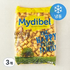 마이디벨 마이프로즌 테이터펍스 맛감자 (냉동), 2kg, 3개