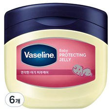 바세린 베이비 프로텍팅 젤리, 100ml, 6개