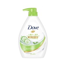 Dove 多芬 清爽水嫩柔膚沐浴露 小黃瓜 + 綠茶, 1瓶