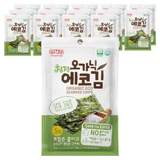 삼육김 오가닉 에코김, 3.5g, 15개