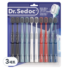 Dr.Sedoc 超寬牙刷 5種, 10入, 3套