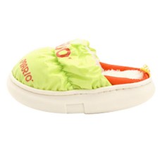 Mario童款保暖絨毛拖鞋