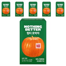 럽티 호박차, 1.5g, 15개입, 6개