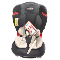 Nipper 兒童汽車安全座椅, All-in-one, 車用3點式安全帶, 適用年齡0-7歲, 黑色
