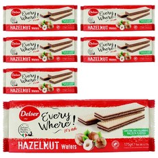 Delser 榛果威化餅, 175g, 6包