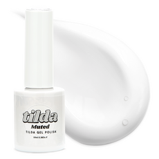 tilda 폴리쉬 컬러젤 매니큐어, T071 글로우화이트, 1개, 10ml