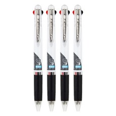 Uni 三菱 JETSTREAM 3色原子筆 0.5mm SXE3-404-05, 白色, 4個