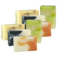 Ann Chen 陳怡安手工皂 舒緩馬鞭草 + 芝麻開門 + 夏日薄荷淨化 + 淨柔修護, 110g, 8個