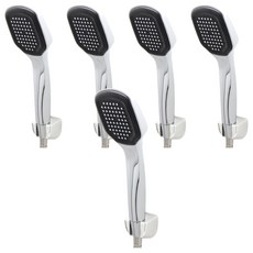 수도엔꼭지 아폴로 샤워기 헤드 대, 5개, 실버