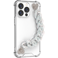 JUST4YOU 에스투비코퍼레이션 핸디 스트랩 투명방탄 강화 휴대폰 케이스