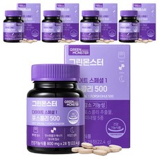 그린몬스터 다이어트 스페셜 1 포스콜리 500, 28정, 5개