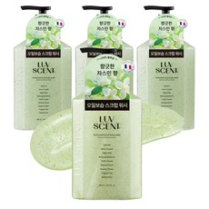 夜間綻放磨砂沐浴乳 茉莉香, 4個, 500ml