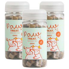 바잇미 반려동물 포포트릿 동결건조간식, 소간, 75g, 3개