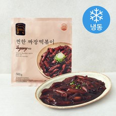 할머니분식 찐한 짜장 떡볶이 (냉동), 500g, 1개