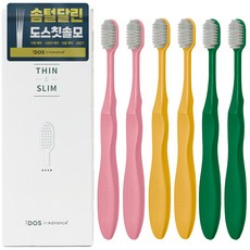 DOS in Advance In Advance 纖細小刷頭牙刷 3款 x 2入組, 1套