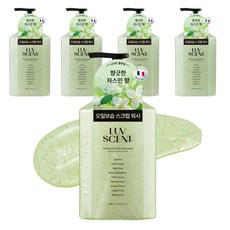 夜間綻放磨砂沐浴乳 茉莉香, 5個, 500ml