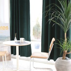 메종텍스타일 벨로 벨벳 선방염 암막커튼