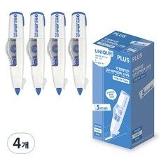 플러스 화이퍼 MR 수정테이프 WH-605, 블루, 16개