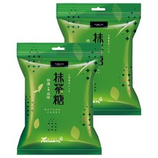 永發茗茶 特濃抹茶糖, 特濃台灣風味, 100g, 2袋