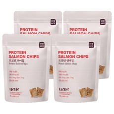 Tigak Taegak 蛋白質鮭魚脆片 塔塔醬味, 70g, 4包